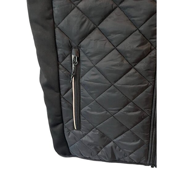 Trimark Heat Panel Puffer Vest Mens Small Black Shefford Power Heated Warm NEW - Picture 4 of 15